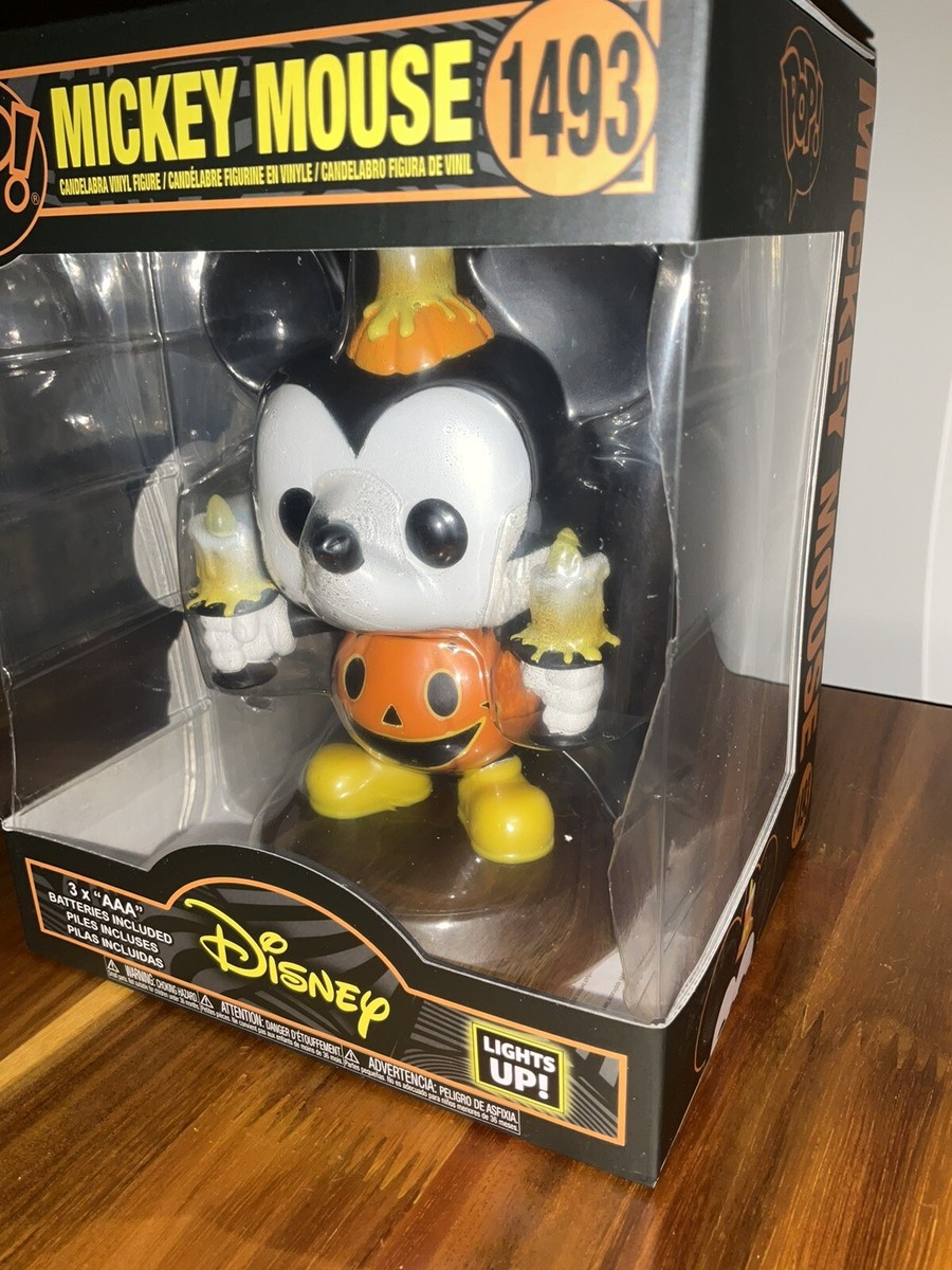 Mickey Mouse Halloween Light-Up Super Funko POP Figure #1493