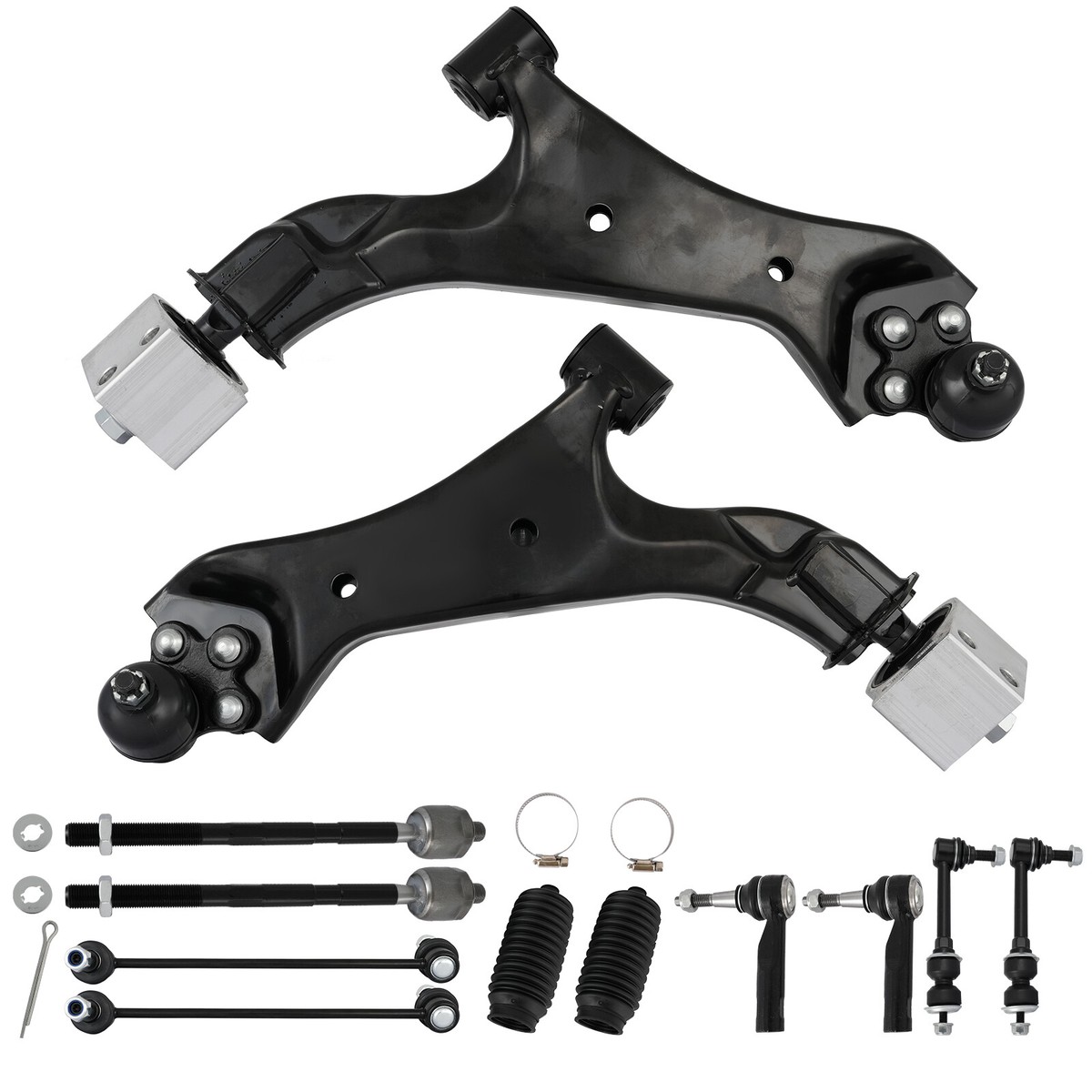 Front Lower Control Arm With Ball Joint & Sway Bar Links – For Chevy Equinox 2010-2017