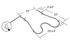 WB44X5089, AP2031088, PS249473 Bake Element For GE Range (Fits Models: JCP, RF7,