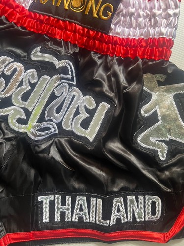 Muay Shorts Thai Training Kanong Kick Boxing Men Martial Arts (Size L) - Picture 6 of 8