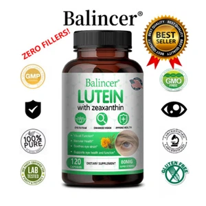 Vitamines oculaires 40 mg avec Zeaxanthin - Formule Premium de protection des yeux