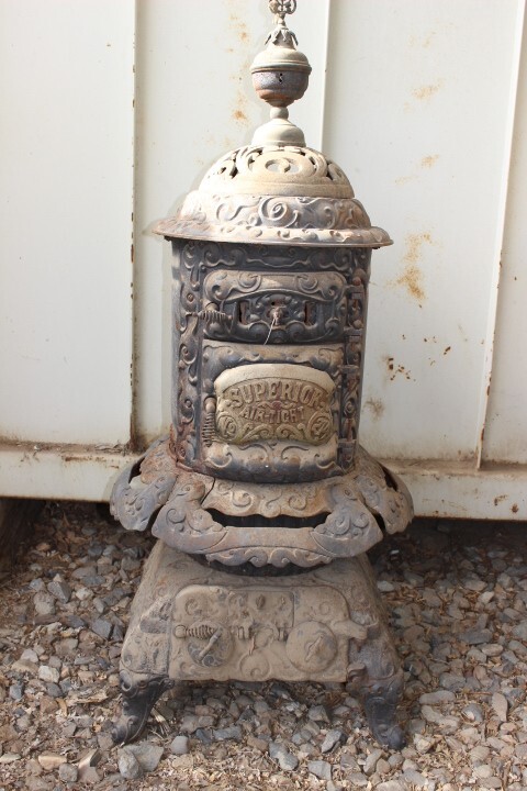 Antique Superior Air-Tight Room Heater / Parlor Stove | eBay