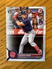 Connor Wong 2022 Bowman Baseball Rookie Card #82 Boston Red Sox