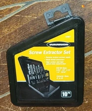 WARRIOR 10pc Screw Extractor Set w/Case #63987