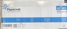 (15 Sleeves) Papernet 421567 Special V-fold White Paper Hand Towels 2-Ply VAT In