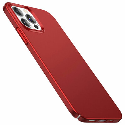 For iPhone 16 17 Pro Max 14 13 Hard PC Matte Ultra thin Protective Cover Case