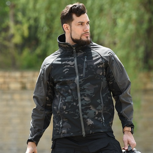 Tactical Waterproof Jacket Men ArmySoft 