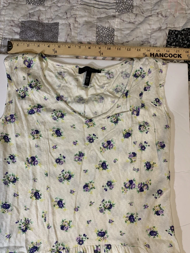 Mameluco Jessica Simpson MUJERES Coastline Floral TALLA XS cintura caída con bolsillos Foto 4 de 4