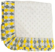 Pam Grace Creations Blanket, Argyle Giraffe