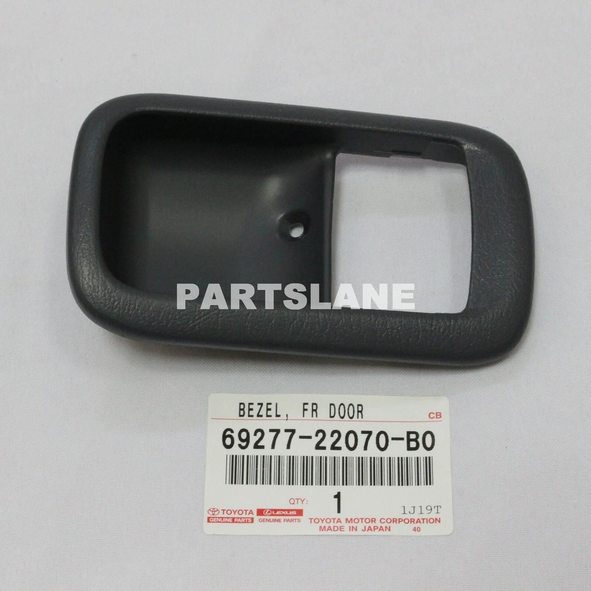 69277-22070-B0 Toyota OEM Genuine BEZEL, FRONT DOOR INSIDE HANDLE 