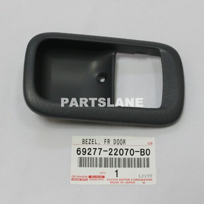 6927722070B0 Genuine Toyota BEZEL FRONT DOOR INSIDE HANDLE RH  