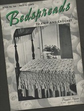 Bedspreads To Knit  Crochet Book  166 c41