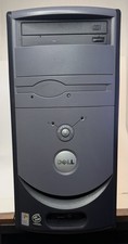 Dell Dimension 2400 Tower Pentium 4 Floppy Drive Win XP For Parts No Ram No HD