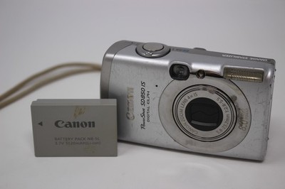 Canon PowerShot SD850 IS 8 MP Digital Camera Silver f/2.8-5.5 4x Optical Zoom