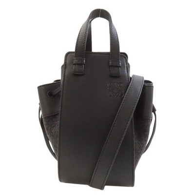 LOEWE  Hammock mini 2WAY Handbag Calf Canvas Ladies [Used]