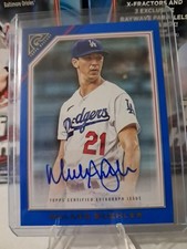 2022 Topps Gallery - Veterans Autographs Walker Buehler #VA-WB Blue /50 (AU)