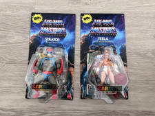 Teela & stratos Masters of the Universe Origins Cartoon MOTU New unpunched