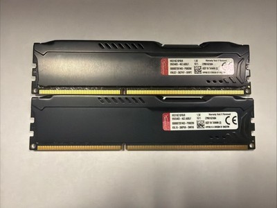 HyperX Fury DDR3 SDRAM 16GB (2x8GB) DDR3-1600 DIMM RAM HX316C10FB/8 240-Pin
