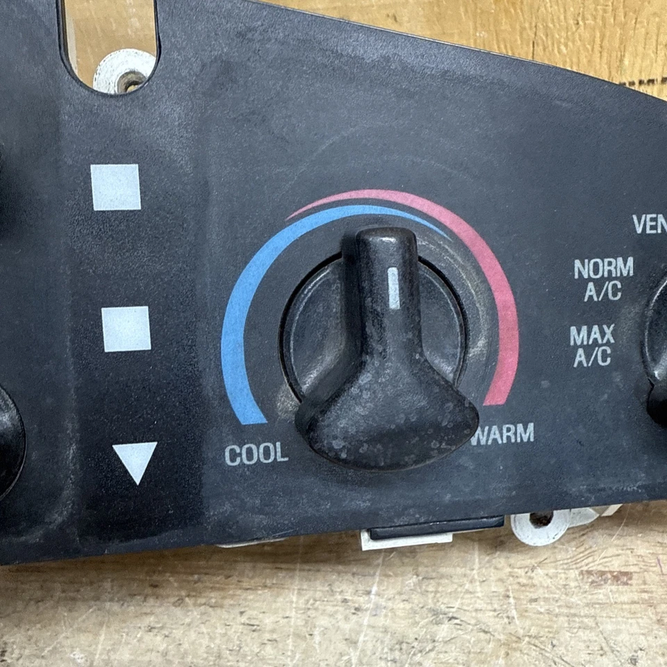 97-03 Ford Econoline E150 E250 Dash AC Heater Climate Control W/ Rear Fan OEM Foto 3 de 4