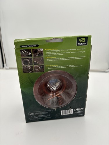 Zalman-Ultra Performance-Ultra Quiet-Variable Fan Speed-CPU Cooler---CNPS9700 NT - Picture 2 of 2