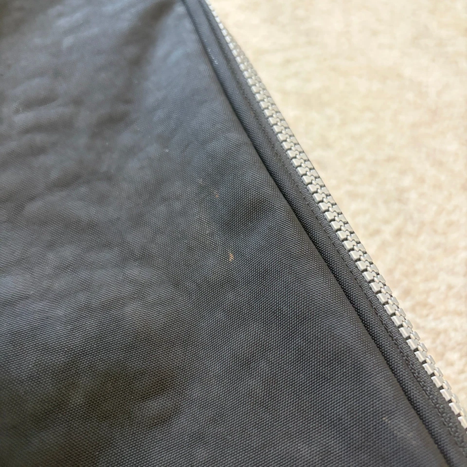 Kipling Carry On Luggage Small Rolling Suitcase Black Nylon Travel - Image 3 of 4