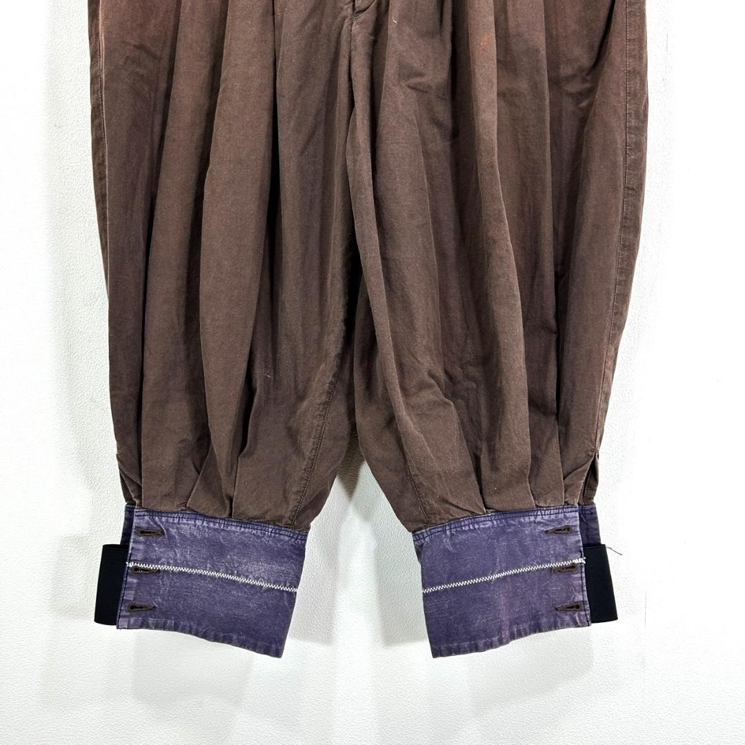 KAPITAL Wide Balloon Pants Sarouel Brown Size 2 