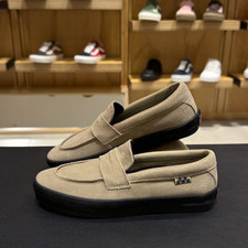 New Vans Skate Loafer Suede Shoes - Incense Beige VN000VA6DRT 
