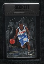 BAS 1996 Skybox Z Force Little Big Men Terrell Brandon Seal of Authenticity 3c7