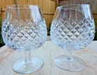 Vintage Waterford Alana Balloon Brandy Snifters Discontinued Signed Set of 2!
