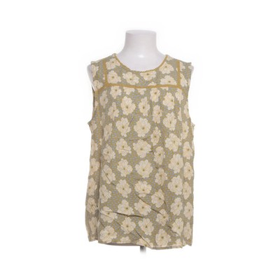 He Loves Me He Loves Me Not, Top, Größe: 40, Gelb/Blau, Medaillon, Damen #eBq