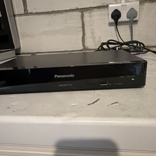 Panasonic DMR HWT150EB 500 GB HDD SMART Registratore con riproduzione Freeview Nero