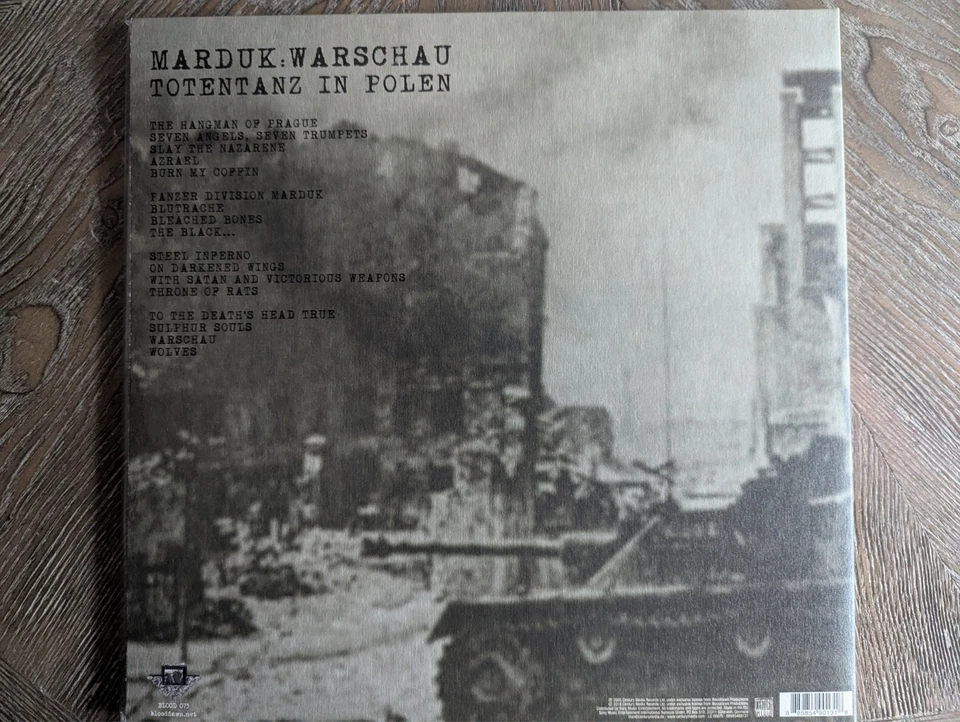MARDUK - Warschau 2 x LP 180 Gram Black Vinyl Album + Poster Black Metal Record - Image 3 of 3