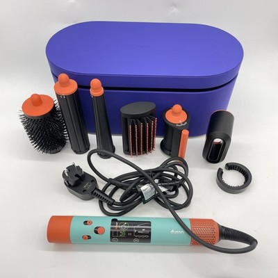 Dyson Airwrap i.d.  Styler-Haartrockner   gerade und gewellt (Aquamarin/Mandarin