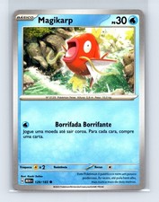 ~PT~ PORTOGHESE Magikarp 129/165 Sv: Scarlet & Violet 151 Carta Pokemon Regolare con