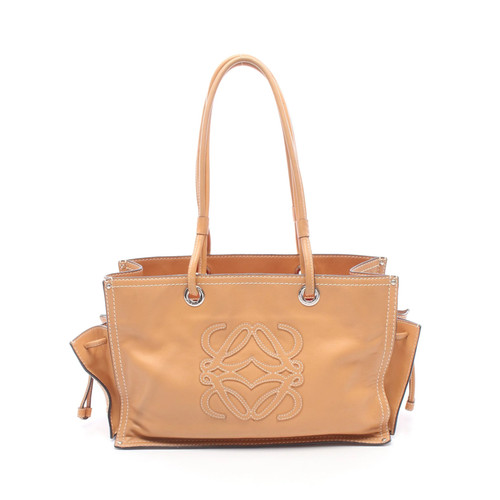 Loewe Shoulder Bag Brown Leather #RCB8531
