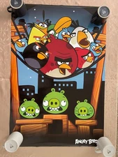 ANGRY BIRDS, ROVIO, AUTHENTIC LICENSED 2009  POSTER