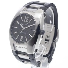 Bvlgari Octo EG40S 40mm SS Black Dial Automatic Date Watch C10322