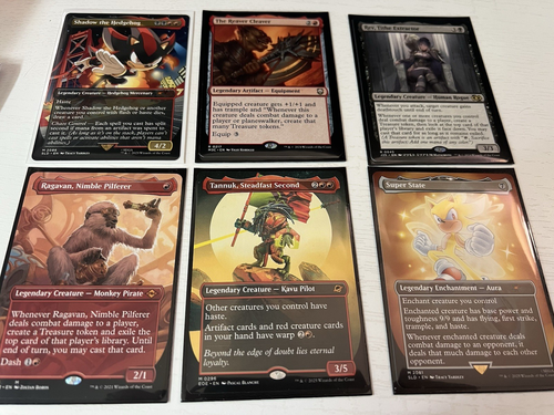 MTG Commander Deck: Shadow the Hedgehog Rakdos Dragon Shield Sleeved + Booster - Bild 2 von 8