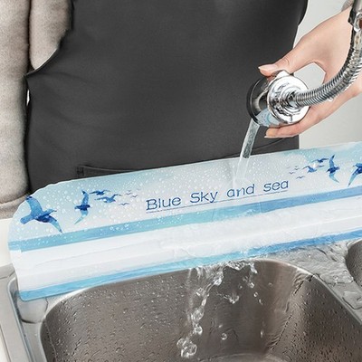 1PC Sink Splash Guard PET Water Splash Guard Dish Washing Baffle Gadget ZR