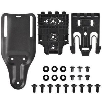 TUSAUW QLS Quick Locking System Kit Connect Drop Leg Holster and Black