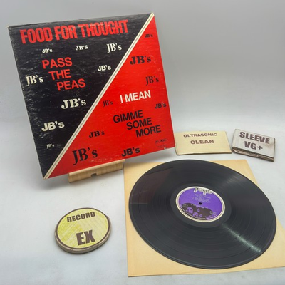 #ad #ad JB#x27;s* Food For Thought EX VG Ultrasonic Clean Vinyl Soul Funk $32.50