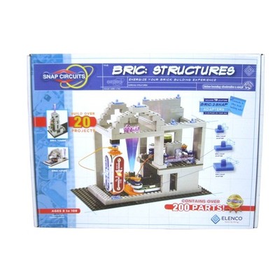NEW Snap Circuits Bric Structures Kit Build Over 20 Projects STEM 