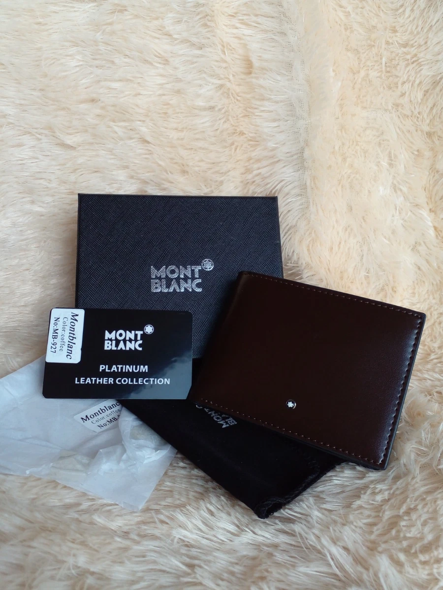 Montblanc Brown Folding Wallets for Men for sale | eBay