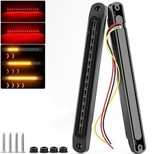 10" LED Trailer Tail Light Bar Brake Stop Turn Signal Lights Assembly