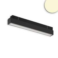 TRACK48 Linearleuchte 30Cm Schwarz 10W 120° 3000K CRI90 Prismatisch Dali Dimmb.