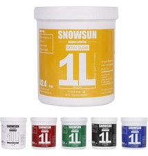 Acrylic Paint 6 Colors 1L/42.4 fl oz white,carbon black,red,yellow,green,blue