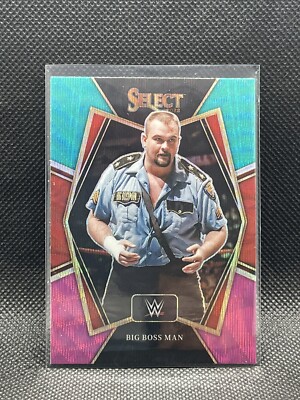 2022 Panini Select WWE BIG BOSS MAN *Tri Color Prizm - Premier Level!* #197