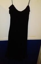 Black Spaghetti strap party dress SZ S