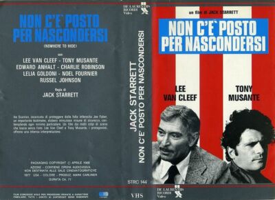 KEIN PLATZ ZUM VERSTECKEN 1977 LEE VAN CLEEF VHS ORIGINAL ERINNERUNGEN SEHR GUT 