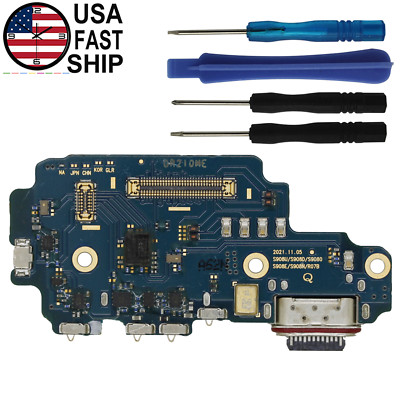 OEM USB Charging Port Board +Tools Dock For Samsung Galaxy S22 Ultra 5G SM-S908U